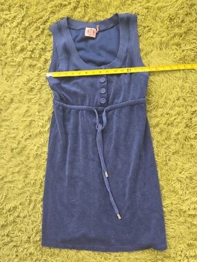 Juicy Couture Navy Blue Terry Tank Dress